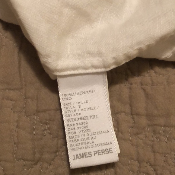 💯% Linen James Perse Dress - Picture 3 of 3